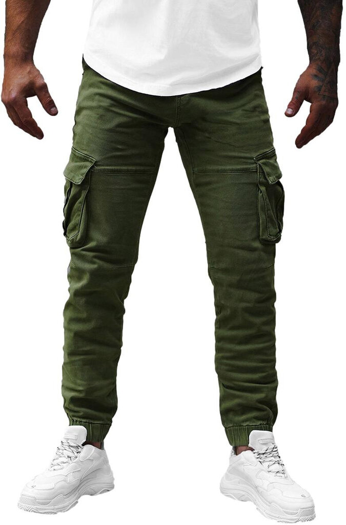 New Boy Joggers Püksid Green MP0105MV MP0105MV/2XL цена и информация | Meeste püksid | kaup24.ee