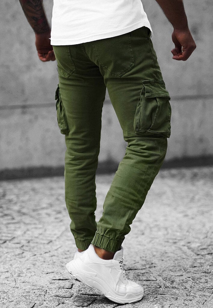 New Boy Joggers Püksid Green MP0105MV MP0105MV/2XL цена и информация | Meeste püksid | kaup24.ee