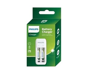 PHILIPS AKU LAADIJA + 2XAA 700mAh Phil-SCB2070NB|00 USB PORT hind ja info | Auto akulaadijad | kaup24.ee