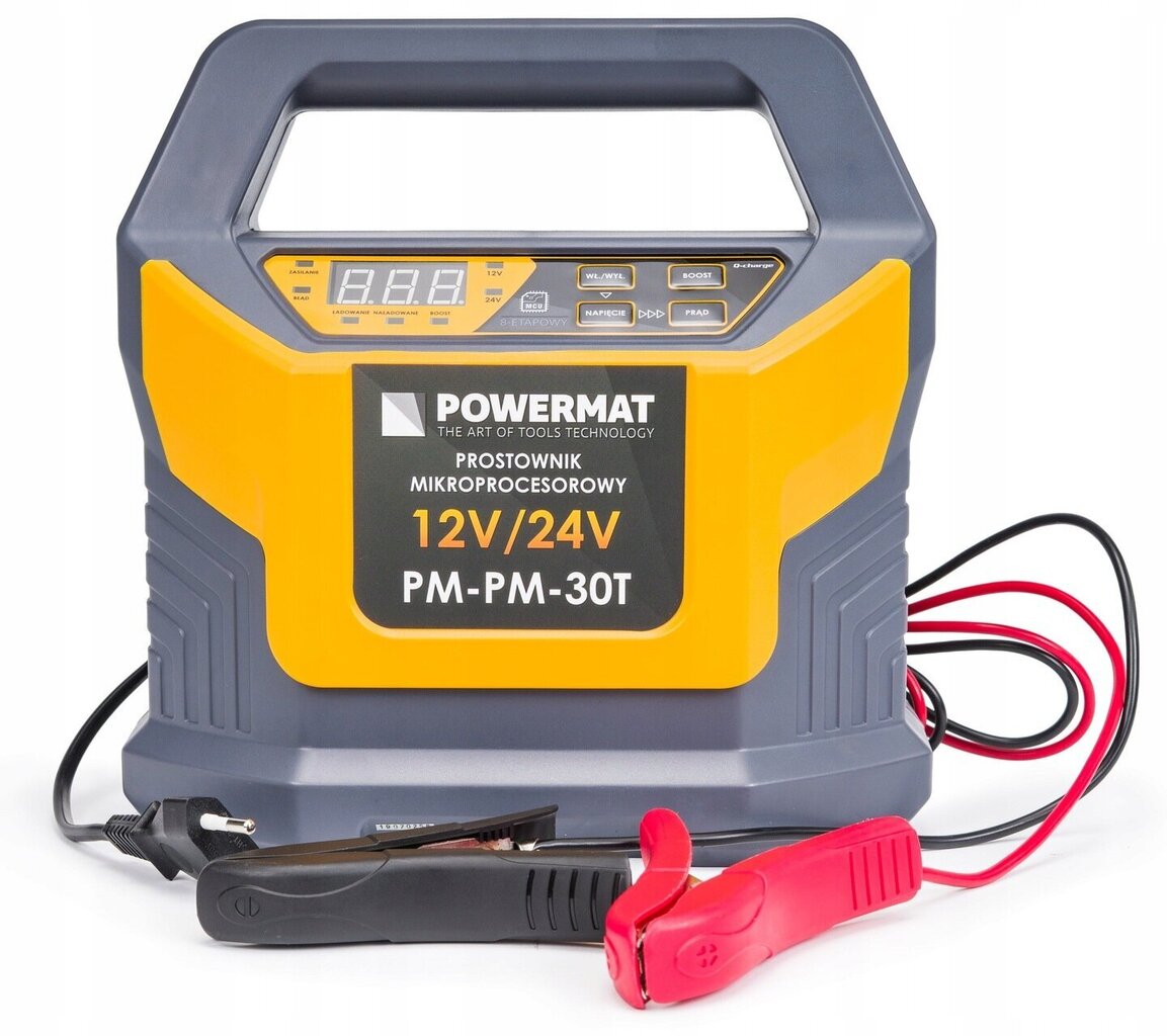 Mikroprotsessor akulaadija Powermat PM-PM-30T, 12V/24V цена и информация | Auto akulaadijad | kaup24.ee