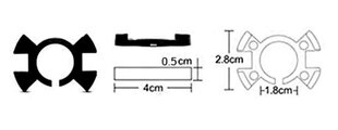 Adapter LED H1, Honda, Acura pirnidele 2 tk. цена и информация | Дополнительные принадлежности | kaup24.ee