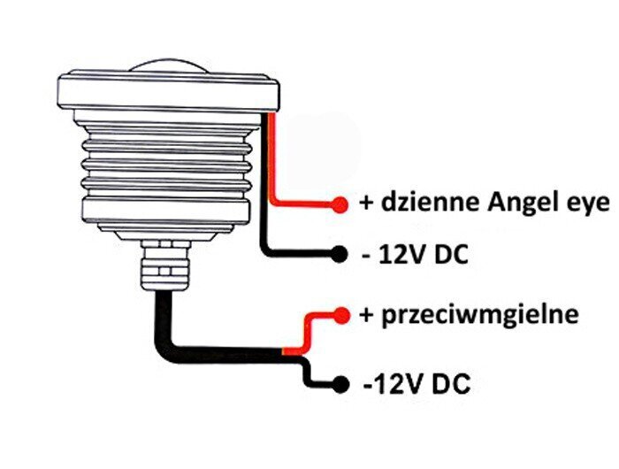 DRL COB LED LIGHTS inglissilmade päevavalgus, 6.5cm keskmine 12V цена и информация | Autotuled | kaup24.ee