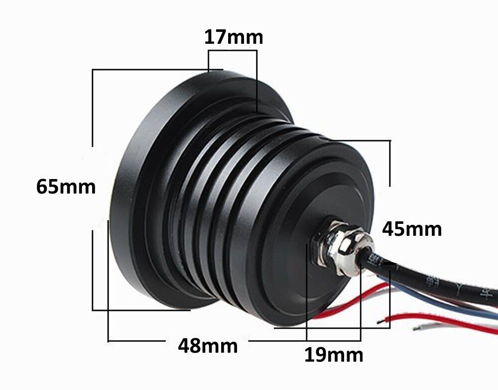 DRL COB LED LIGHTS inglissilmade päevavalgus, 6.5cm keskmine 12V hind ja info | Autotuled | kaup24.ee