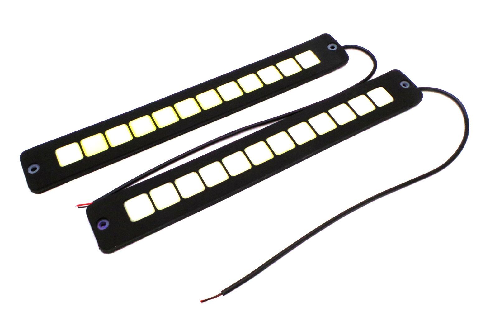 Paindlik päevane sõidutuli DRL COB LED 2x1000lm Uus hind ja info | Autotuled | kaup24.ee