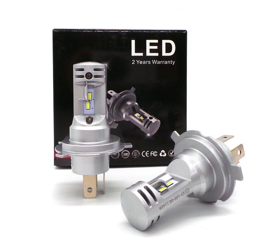 H19 LED-pirnid 9V-32V CANBUS CSP komplekt Uuendused, 2 tk. hind ja info | Autopirnid | kaup24.ee