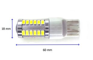 W21/5W LED 7443 12V-24V 1300lm Canbus, 1 tk. hind ja info | Autopirnid | kaup24.ee