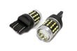 W21/5W LED-pirn 7443 12-24V Canbus, 1800lm valge koos läätsega, 1 tk. цена и информация | Autopirnid | kaup24.ee