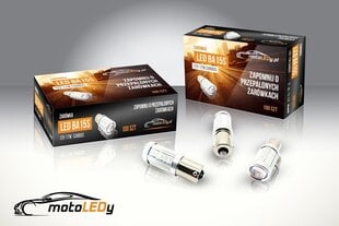 P21W LED BA15S 12V 1000lm CANBUS oranž, suund USA hind ja info | Autopirnid | kaup24.ee