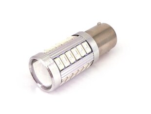 P21W LED BA15S 12V 1000lm Canbus, oranž, suund USA, 1 tk. hind ja info | Autopirnid | kaup24.ee