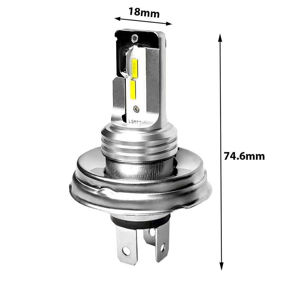 R2 LED P45T 9V-32V Canbus, pirn 7500lm 1tk hind ja info | Autopirnid | kaup24.ee