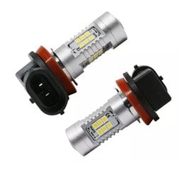 H11 LED-pirn 12V 1900lm Canbus, 1 tk. hind ja info | Autopirnid | kaup24.ee