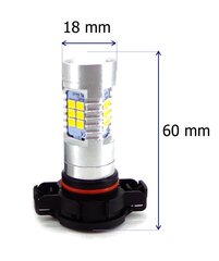 LED H16, PSY24W 12-24V CANBUS oranž pirn, oranž 1900lm hind ja info | Autopirnid | kaup24.ee