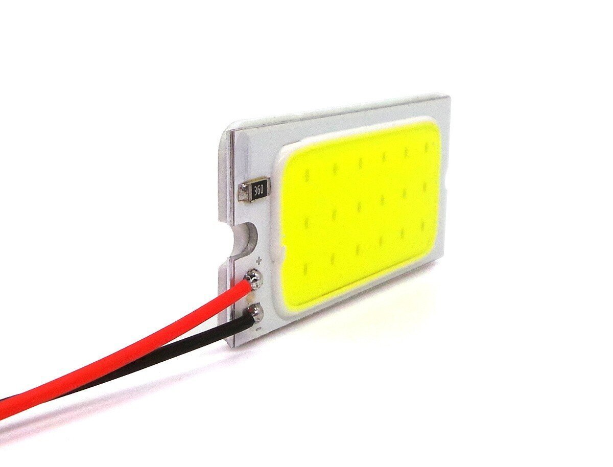 40x20 LED COB paneel 12V W5W, C5W, BA9S, T10, SV8.5, T4W 350lm, 1 tk. hind ja info | Autopirnid | kaup24.ee