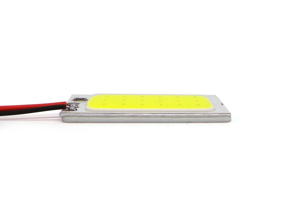 40x20 LED COB paneel 12V W5W, C5W, BA9S, T10, SV8.5, T4W 350lm, 1 tk. hind ja info | Autopirnid | kaup24.ee