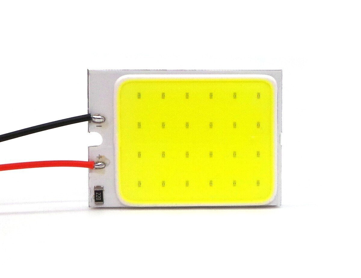 36x26 LED COB paneel 12V W5W, C5W, BA9S, T10, SV8.5, T4W 450lm, 1 tk. hind ja info | Autopirnid | kaup24.ee