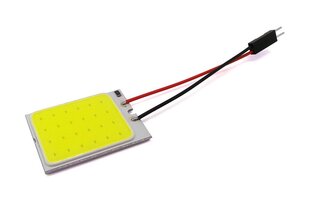 36x26 LED COB paneel 12V W5W, C5W, BA9S, T10, SV8.5, T4W 450lm цена и информация | Автомобильные лампочки | kaup24.ee