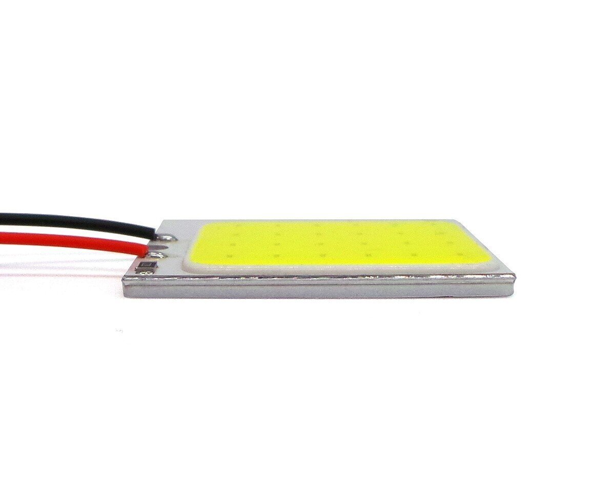 36x26 LED COB paneel 12V W5W, C5W, BA9S, T10, SV8.5, T4W 450lm, 1 tk. hind ja info | Autopirnid | kaup24.ee