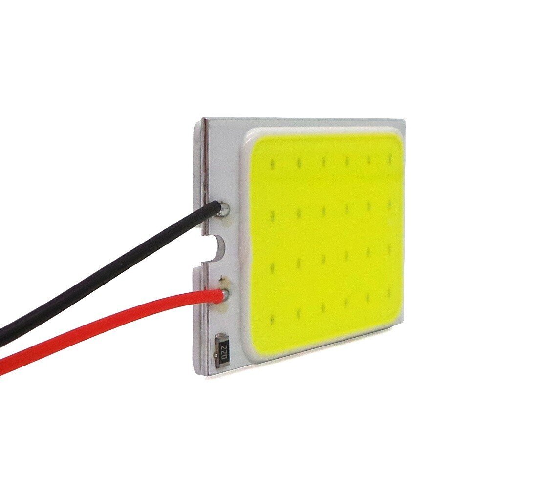 36x26 LED COB paneel 12V W5W, C5W, BA9S, T10, SV8.5, T4W 450lm, 1 tk. hind ja info | Autopirnid | kaup24.ee