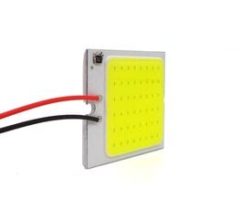 40x35 LED COB paneel 12V W5W, C5W, BA9S, T10, SV8.5, T4W 600lm цена и информация | Автомобильные лампочки | kaup24.ee