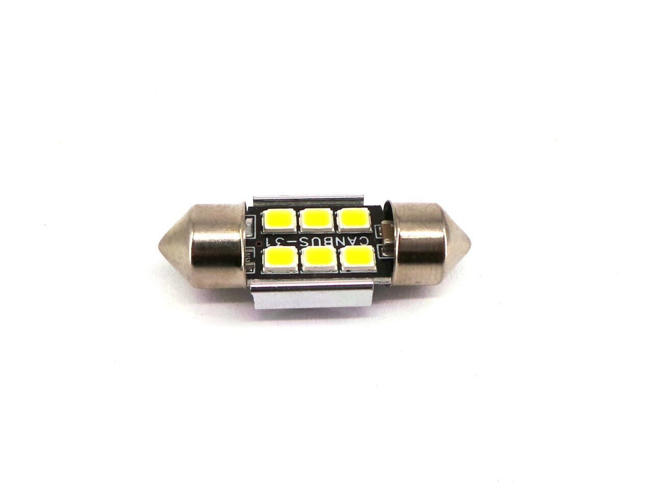 C3W, C5W LED SV8.5 12-24V Canbus, 31mm 220lm, 1 tk. hind ja info | Autopirnid | kaup24.ee