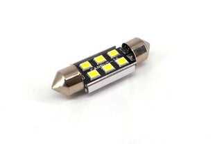 C5W LED SV8.5 12-24V Canbus, 36mm 220lm, 1 tk. hind ja info | Autopirnid | kaup24.ee