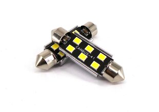 LED pirn SV8.5, C10W 12-24V canbus, 41mm 220lm, 1 tk. hind ja info | Autopirnid | kaup24.ee