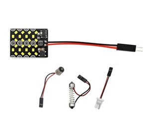 Paneel 24 LED 12V W5W, C5W, BA9S, T10, SV8.5, T4W CANBUS 1000lm цена и информация | Автомобильные лампочки | kaup24.ee