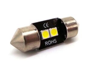 C3W LED-pirn SV8.5 12V canbus, 28mm 180lm, 1 tk. hind ja info | Autopirnid | kaup24.ee