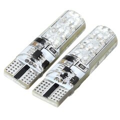 W5W LED T10 12V RGB canbus, pirnid + kaugjuhtimispult, komplekt hind ja info | Autopirnid | kaup24.ee