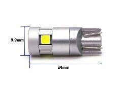 W5W LED-pirn T10 12-24V CANBUS 400lm hind ja info | Autopirnid | kaup24.ee