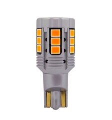 W16W LED-pirn 12-24V ei ole viga 100% CAN oranž 2300lm цена и информация | Автомобильные лампочки | kaup24.ee