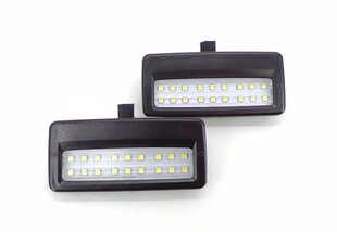 BMW LED peeglilamp 2x650lm must, 2 komplektis hind ja info | Autotuled | kaup24.ee