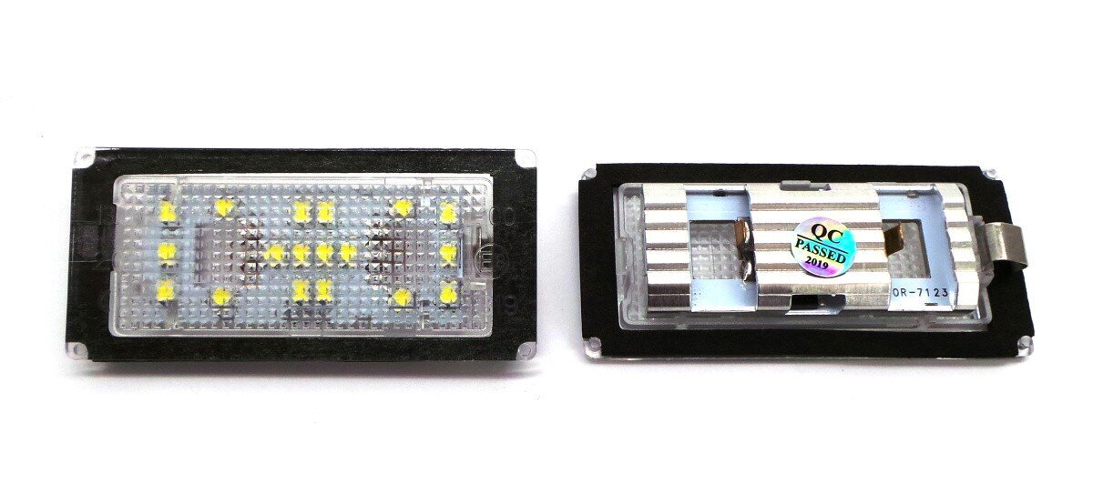 BMW E65 E66 LED numbritulelatern 2x650lm, 2 tk komplektis цена и информация | Lisaseadmed | kaup24.ee