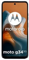 Motorola Moto G34 5G, 4GB/128GB, Charcoal Black цена и информация | Мобильные телефоны | kaup24.ee