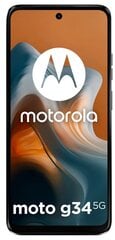 Motorola Moto G34 5G 4/128ГБ Charcoal Black цена и информация | Мобильные телефоны | kaup24.ee