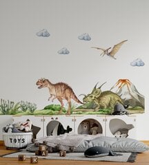 Dinosauruste seinakleebis hind ja info | Seinakleebised | kaup24.ee