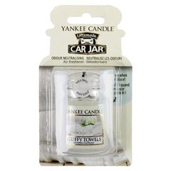 Yankee Candle Fluffy Towels Ultimate Car Jar - Luxury car tag цена и информация | Освежители воздуха для салона | kaup24.ee