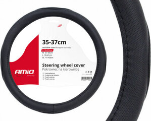 Amio Steering wheel cover SWC-09-S цена и информация | Чехлы для руля и рули | kaup24.ee