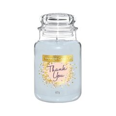 Yankee Candle Aromatinė žvakė "Classic" didelė "Ačiū" 623 g цена и информация | Подсвечники, свечи | kaup24.ee