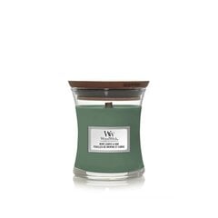 WoodWick Kvapiosios žvakės vazelė maža Mėtų lapai - Ąžuolas 85 g цена и информация | Подсвечники, свечи | kaup24.ee