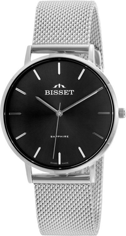 Bisset WOMEN'S WATCH BSBF33 (zb579d) - SAPPHIRE GLASS BSBF33SIBX03BX hind ja info | Naiste käekellad | kaup24.ee