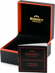 Bisset MEN&#39;S WATCH BSCE57 (zb067a) BSCE57RIDX05BX hind ja info | Meeste käekellad | kaup24.ee