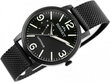 Bisset MEN&#39;S WATCH BSDE72 (zb072c) BSDE72BMBX03AX hind ja info | Meeste käekellad | kaup24.ee