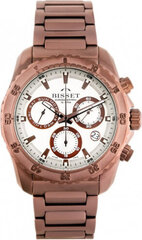 Bisset MEN&#39;S WATCH BSDF16 - TITANIUM (zb085c) BSDF16VISY10BX hind ja info | Meeste käekellad | kaup24.ee