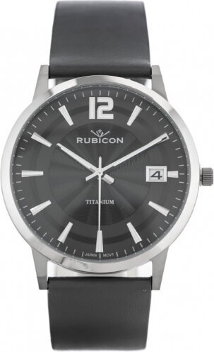 Rubicon MEN&#39;S WATCH RNCE21 - TITANIUM (zr103c) RNCE21DMVX03BX hind ja info | Meeste käekellad | kaup24.ee