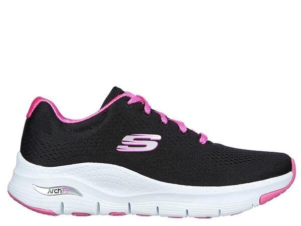 Arch fit skechers naistele black 149057bkfs 149057BKFS цена и информация | Naiste spordi- ja vabaajajalatsid | kaup24.ee