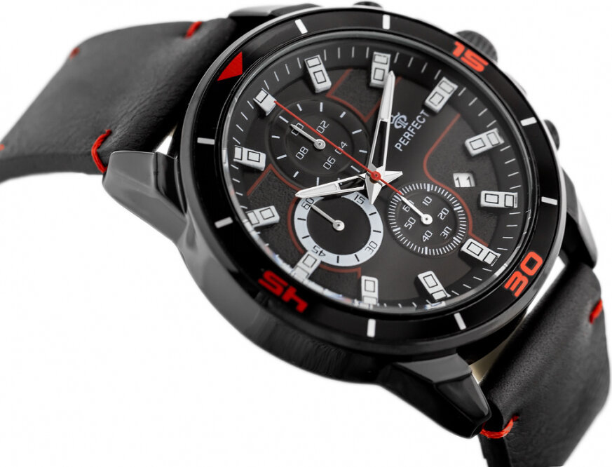 Perfect MEN'S WATCH CH02L - CHRONOGRAPH (zp351d) CH02L-08 hind ja info | Meeste käekellad | kaup24.ee