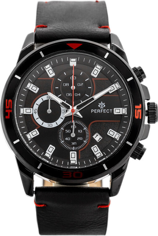 Perfect MEN'S WATCH CH02L - CHRONOGRAPH (zp351d) CH02L-08 hind ja info | Meeste käekellad | kaup24.ee