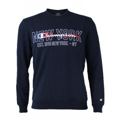 CREWNECK SWEATSHIRT CHAMPION LEGACY  for Men's Navy 217285BS503 217285BS503 цена и информация | Мужские толстовки | kaup24.ee