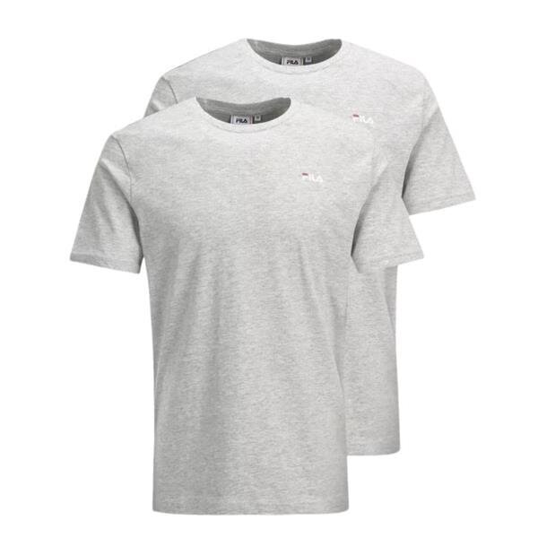 Brod tee dubble pack fila meestele grey fam008383192 FAM008383192 цена и информация | Meeste T-särgid | kaup24.ee